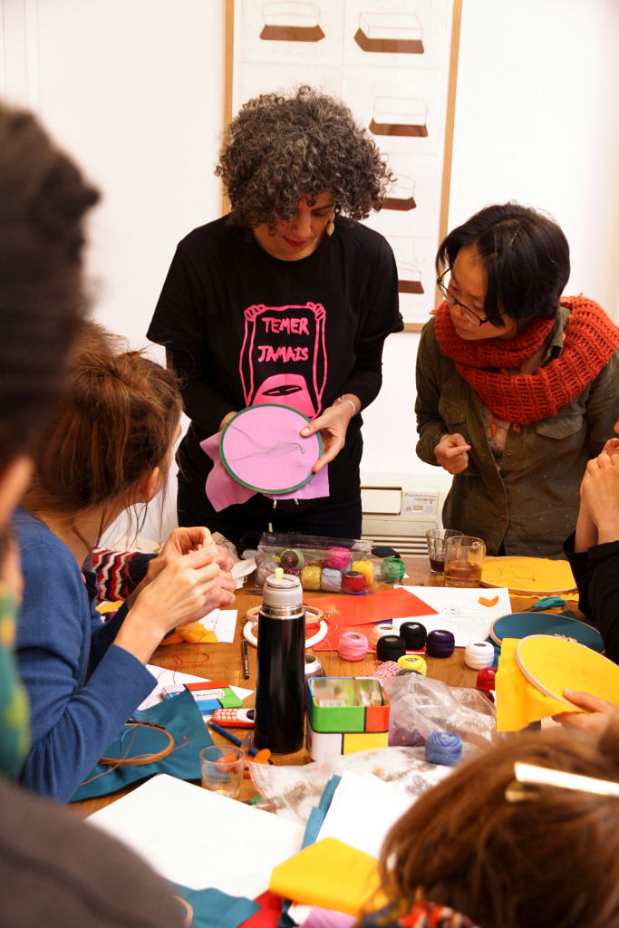 Laterna Magica 2017 • Atelier broderie avec Flavia Bomfim