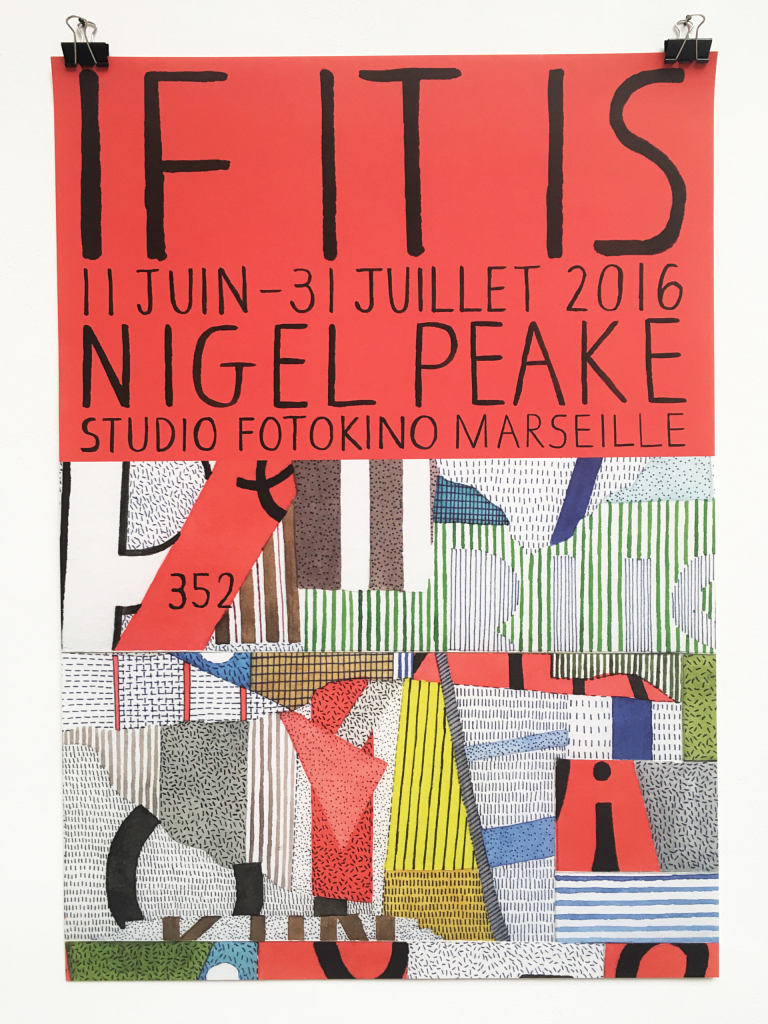 Affiche • Exposition « If It Is » Nigel Peake, 2016