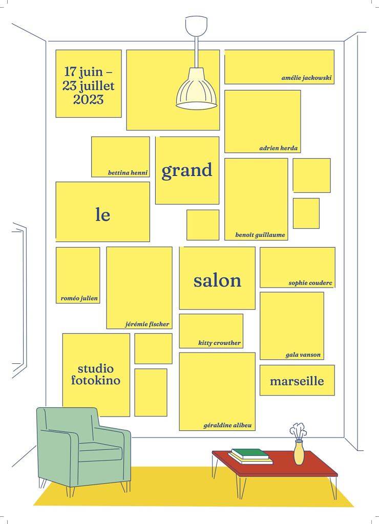 Affiche • Exposition collective « Le Grand Salon » 2023