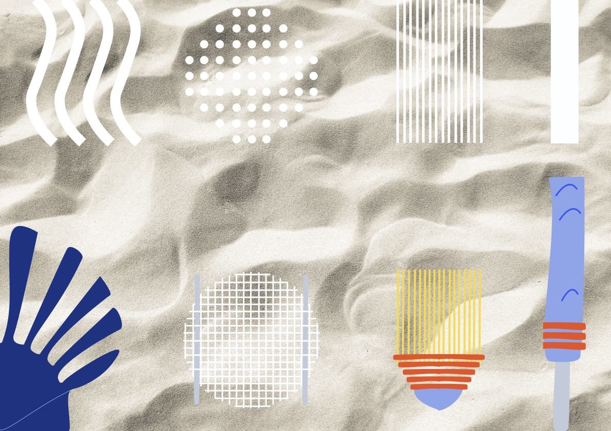 Exposition « Pochette surprise » • Flora Koel - Dessiner le sable